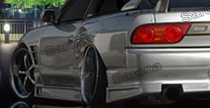 Custom Nissan 240SX  Coupe Side Skirts (1989 - 1994) - $375.00 (Part #NS-011-SS)